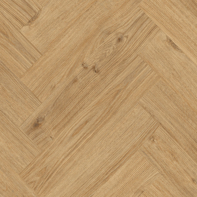 Georgian Bay Shores Herringbone Laminate Flooring in Harbor Drift