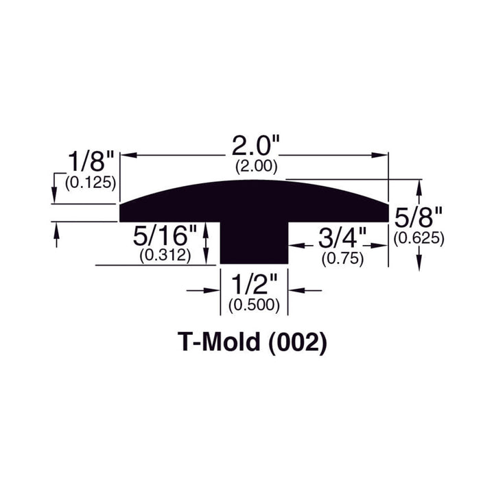 Hardwood Moldings - Handscraped Tropical - Golden — T-Molding