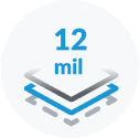 12mil Wear Layer