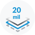 20mil wear layer