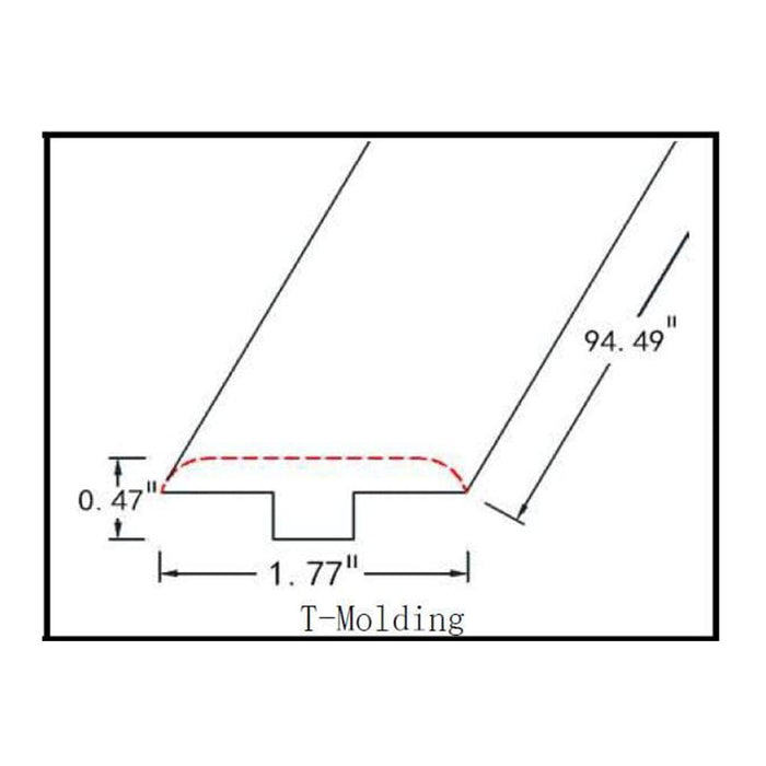 Laminate Moldings - Legendary Collection - True Cognac 1