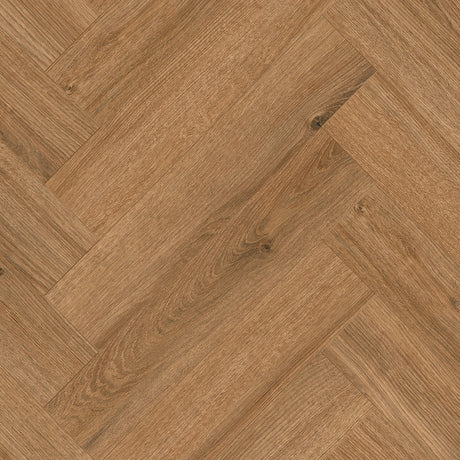Georgian Bay Shores Herringbone Laminate Flooring in Limestone Rise
