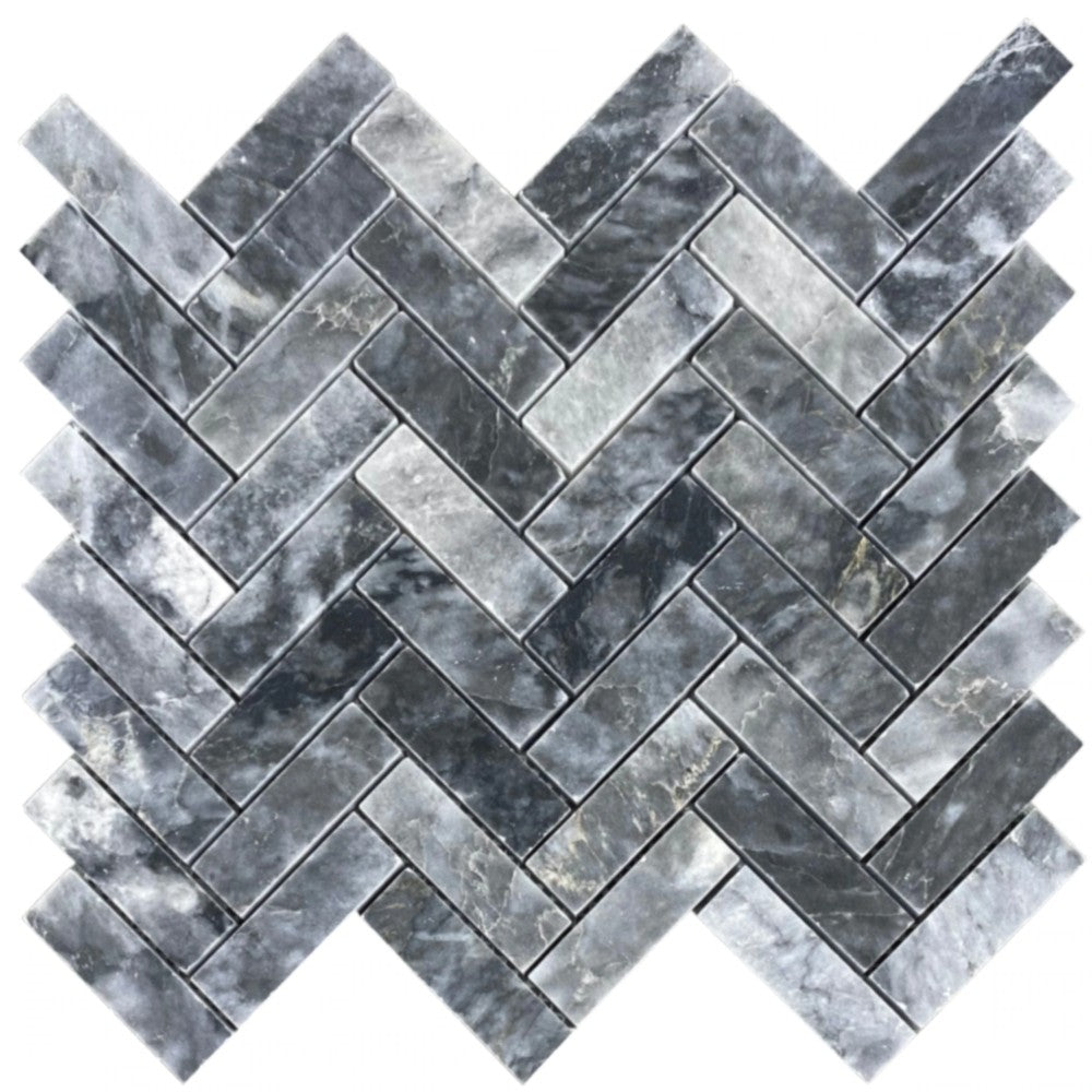 Luna Sky Marble - Mesh Mosaic Tile Collection