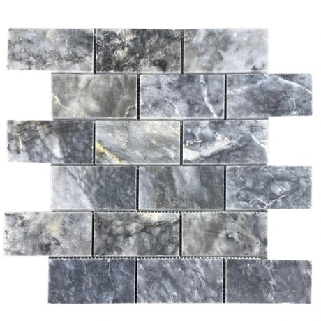 Luna Sky Marble - Mesh Mosaic Tile Collection