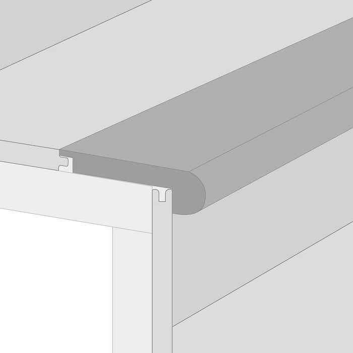 Laminate Moldings - Yaletown - Loft Whitewash 1