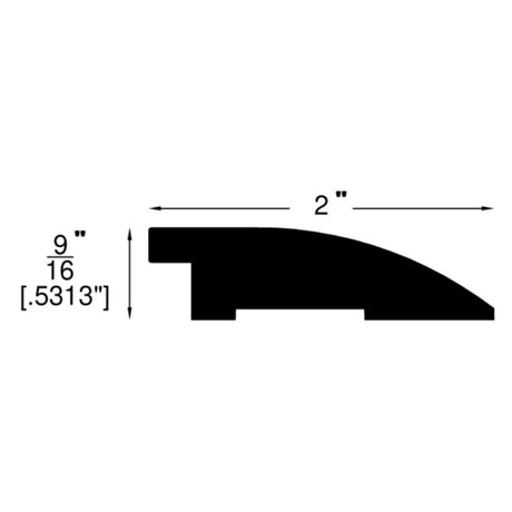 Engineered Moldings - Premier Oak - Monterey in Flush Reducer