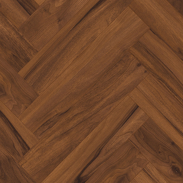 Georgian Bay Shores Herringbone Laminate Flooring in Open Water