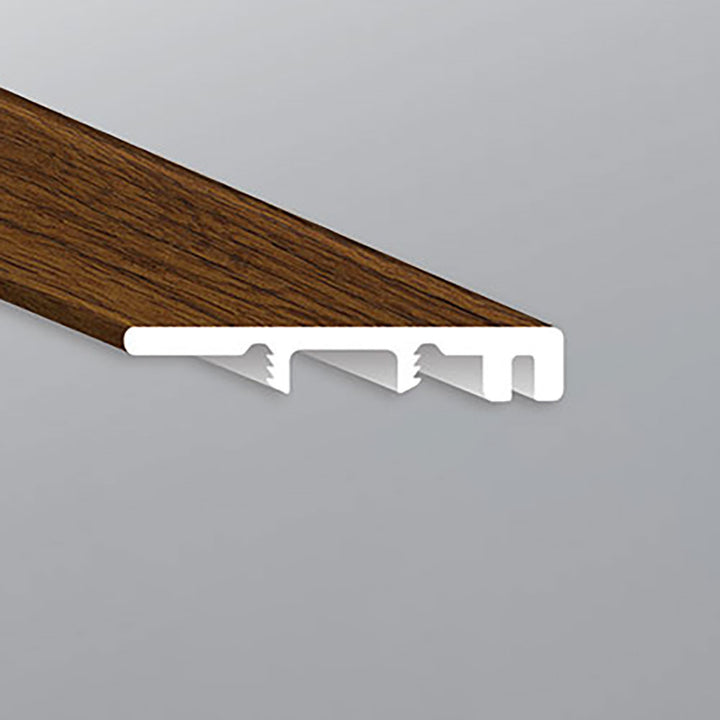Vinyl Moldings - Redondo - Aged Walnut — End Cap