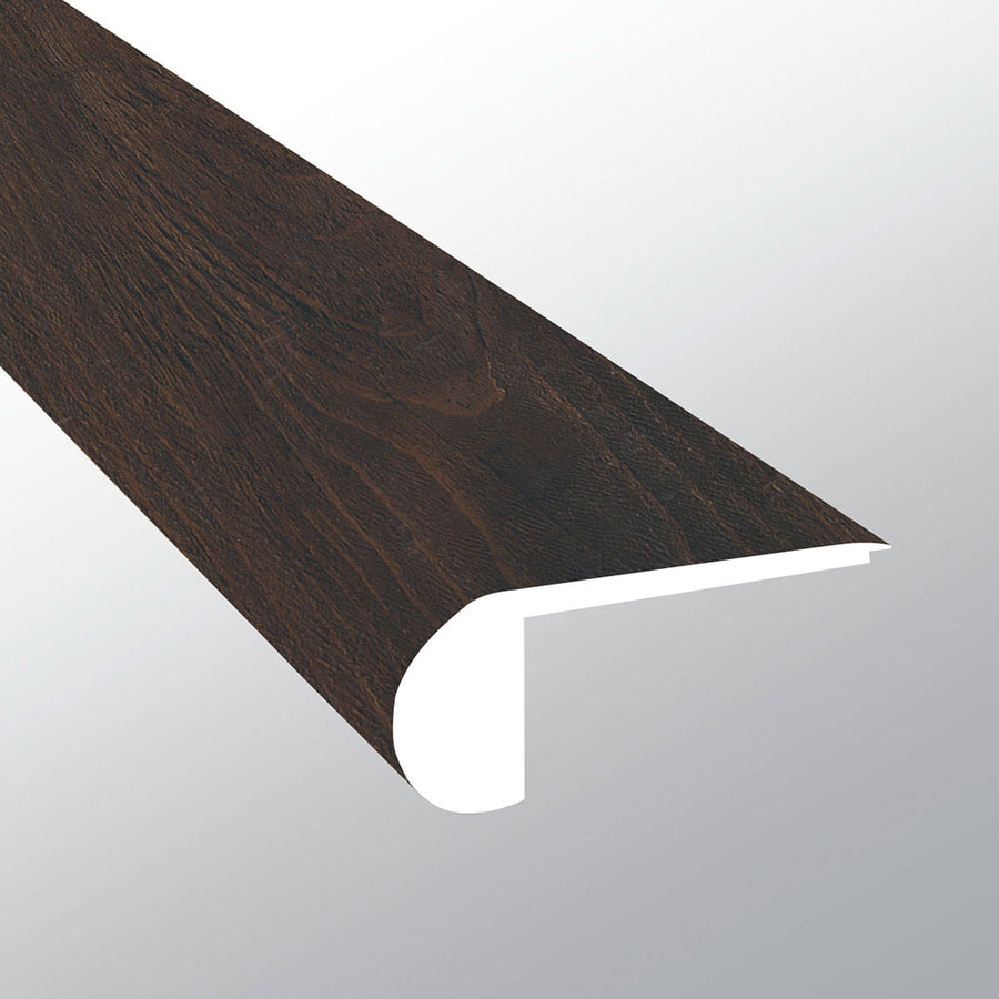 Vinyl Moldings - Lakeshore - Seasoned Cherry — Flush Stair Nose