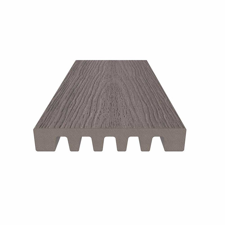 Dura-Shield Ultratex Composite Decking — Castle Gray / Solid Square Edged (Emperor) / 16 ft.