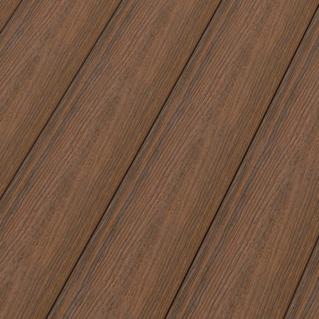 Dura-Shield Ultratex Composite Decking in Leather Brown — view 3