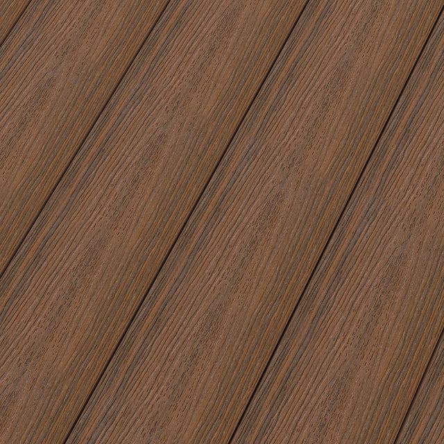 Dura-Shield Ultratex Composite Decking in Leather Brown — view 3