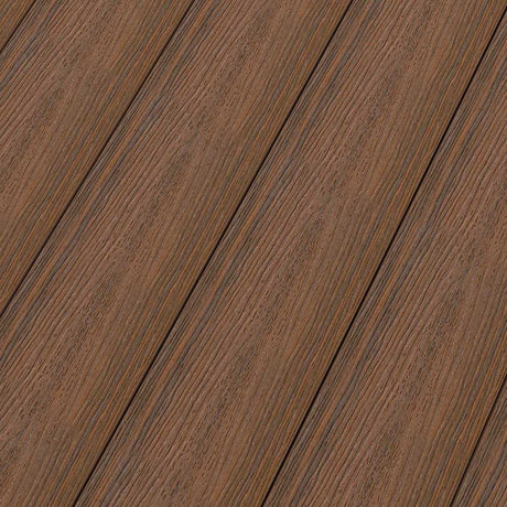 Dura-Shield Ultratex Composite Decking in Leather Brown — view 8