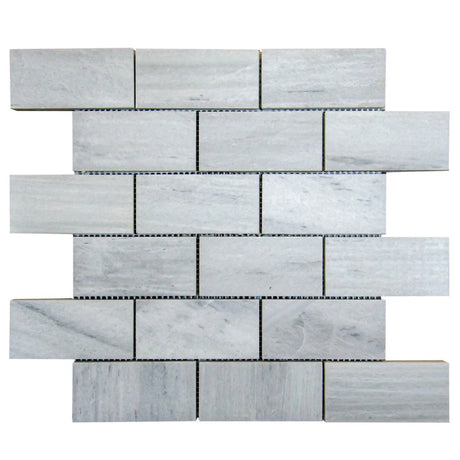 Solto White Marble - Mesh Mosaic Tile Collection