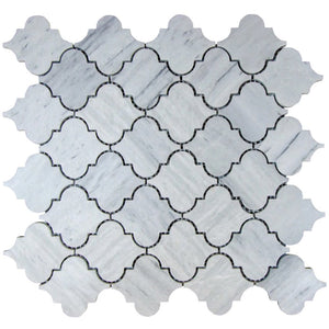 Solto White Marble - Mesh Mosaic Tile Collection
