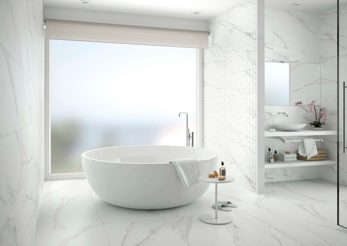 Duomo Blanco 12x24 Matte Porcelain Tile 2