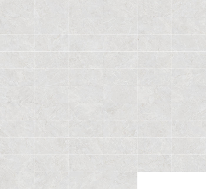 Belvedere White Matte 12x24 Porcelain Tile 3