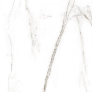 Calacatta Tranco 32x32 Polished Marble Look Porcelain Tile