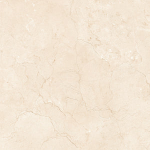 Marfil Crema 24x24 Polished Marble Look Porcelain Tile