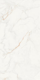 Thuile White 24x48 Polished Marble Look Porcelain Tile