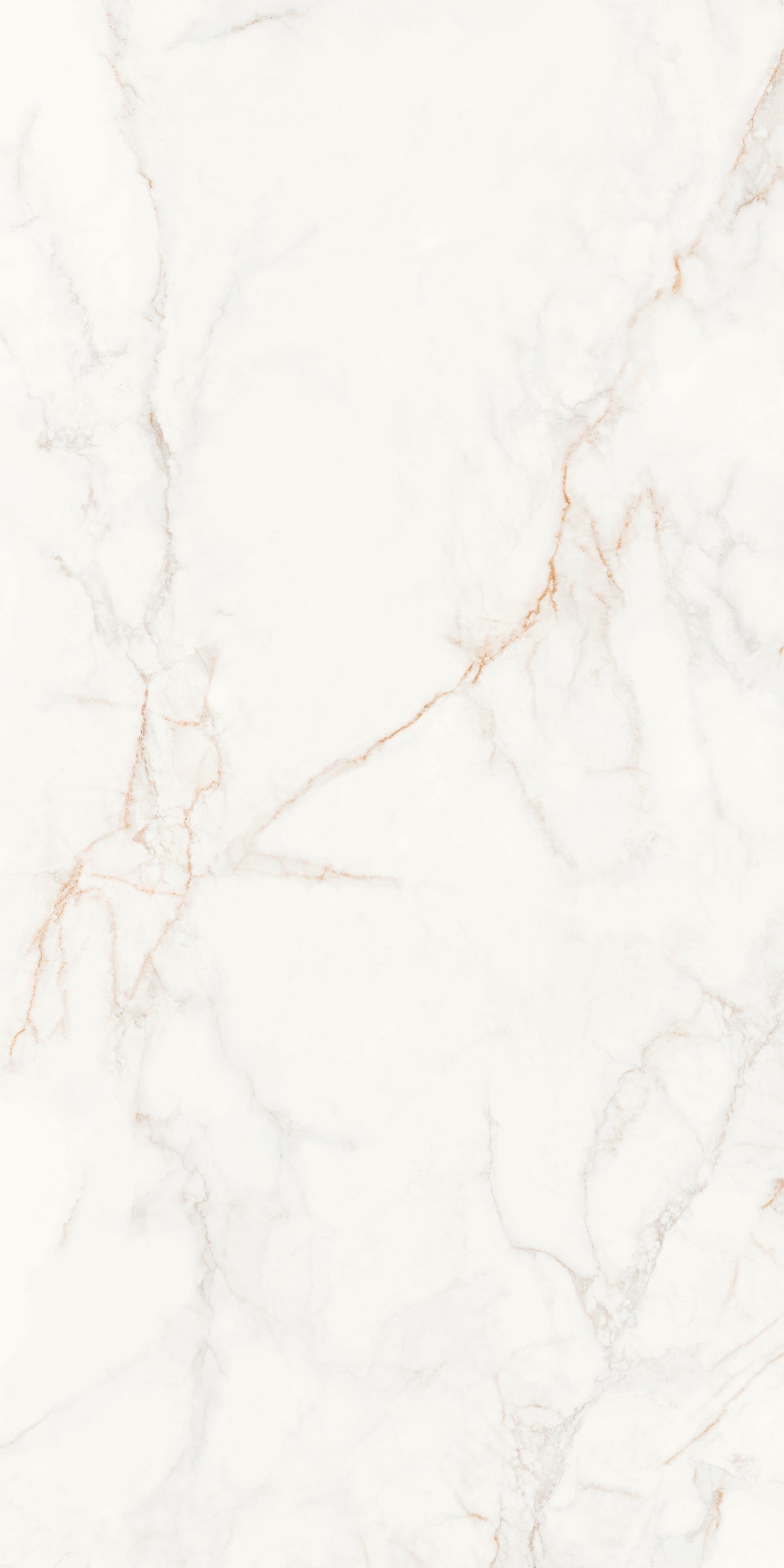 White Polished Marble Look Porcelain Tile