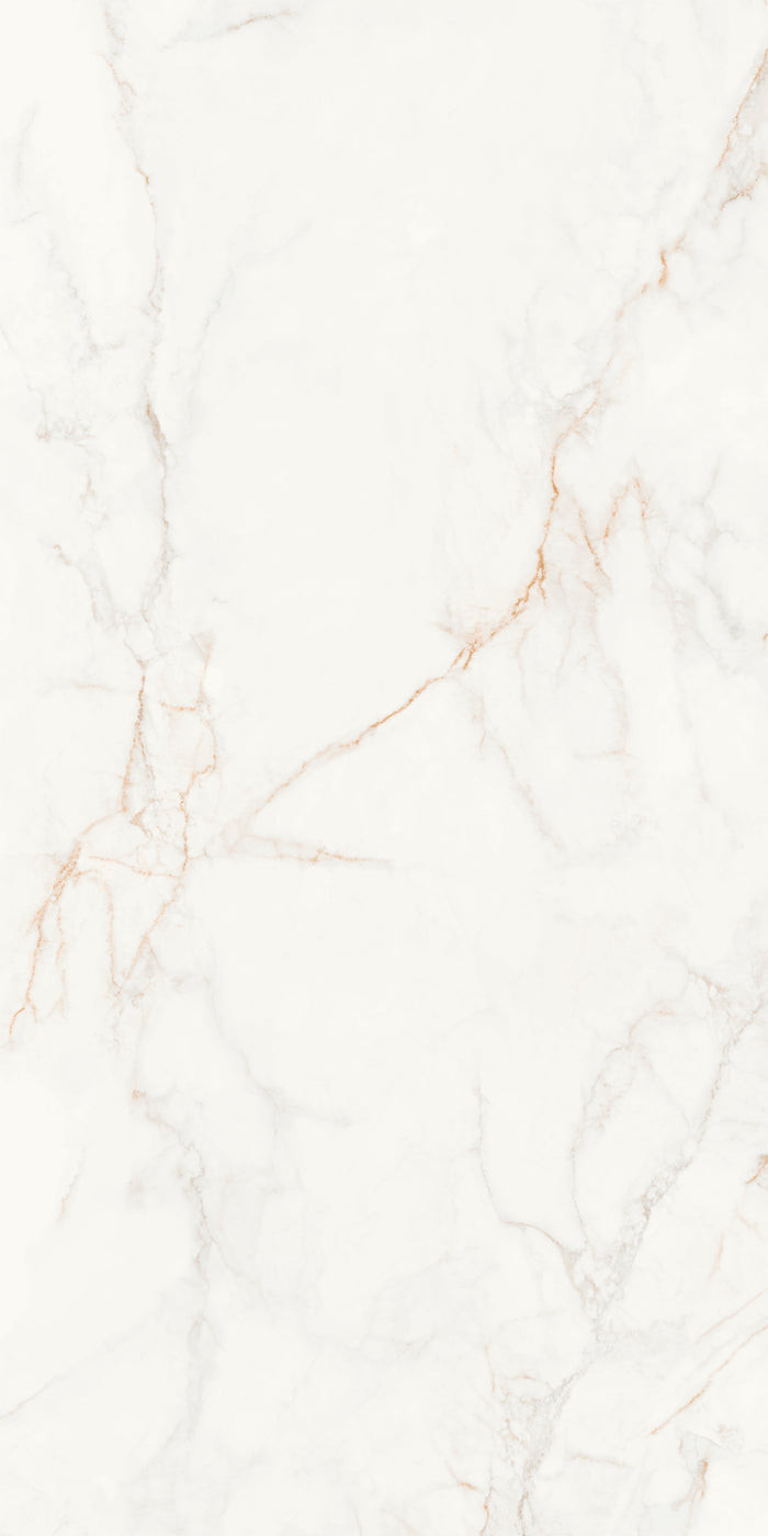 Thuile White 24x48 Polished Marble Look Porcelain Tile 4