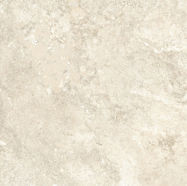 I Travertino Bianco Cross Cut 24x24 Travertine Look Porcelain Tile