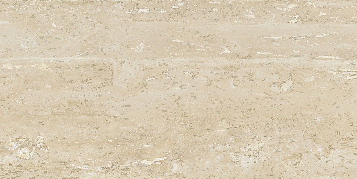 I Travertino Beige Vein Cut Travertine Look Porcelain Tile