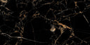 Nero Laurent 24x48 Polished Black Marble Look Porcelain Tile