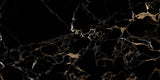 Nero Laurent 24x48 Polished Black Marble Look Porcelain Tile