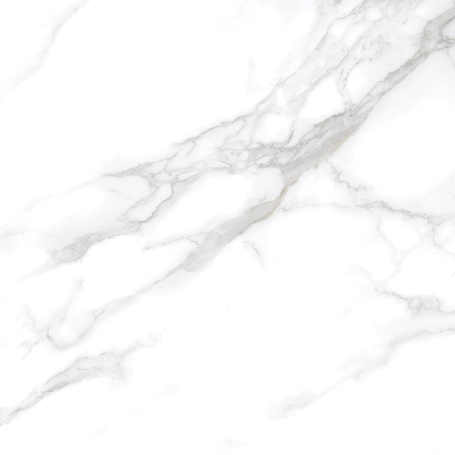 Silver Moon 24x24 Polished Marble Look Porcelain Tile