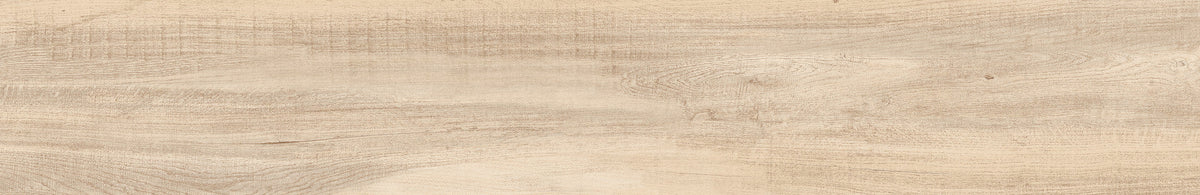 Valdiviana Fresno 8x48 light ash wood look porcelain plank tile, surface and texture detail