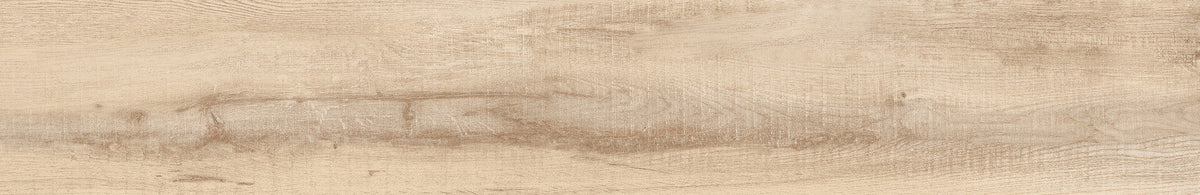 Valdiviana Fresno 8x48 light ash wood look porcelain plank tile, additional face showing tone and pattern variation