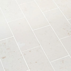 Limestone Tile Brushed and Straight Edge