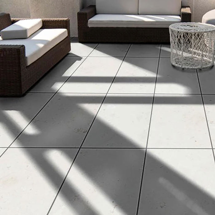 Limestone Tile Brushed and Straight Edge 3