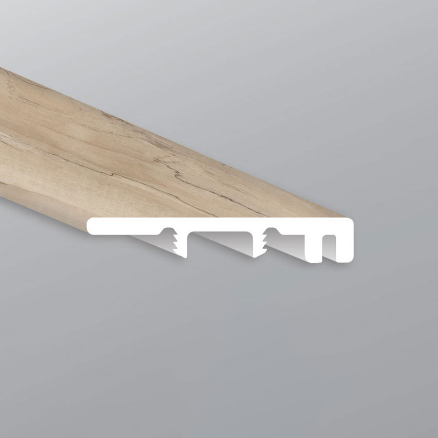 Vinyl Moldings - Lakeshore - Timeworn Hickory — End Cap