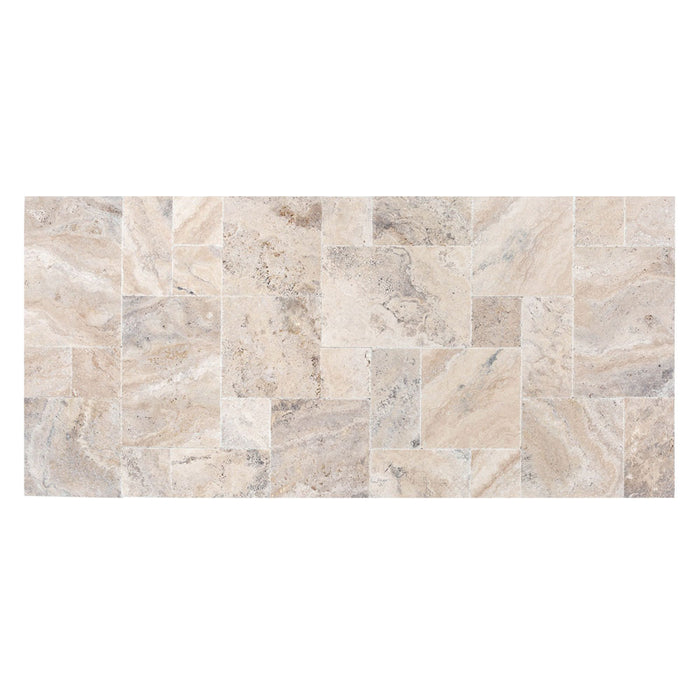 Antique Pattern Travertine Flooring Tiles 4