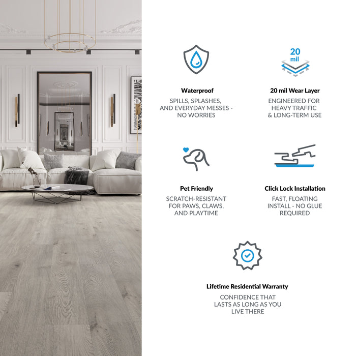 Ultimate Extra Large Waterproof Vinyl Plank Flooring 5