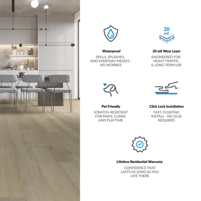 Ultimate Extra Large Waterproof Vinyl Plank Flooring 4