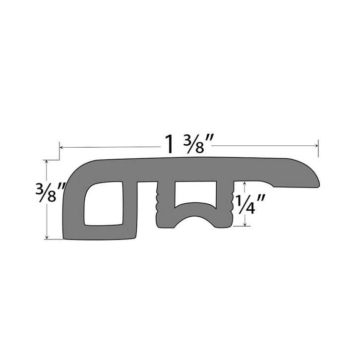 Vinyl Moldings - Contemporary Collection - Antique — End Cap