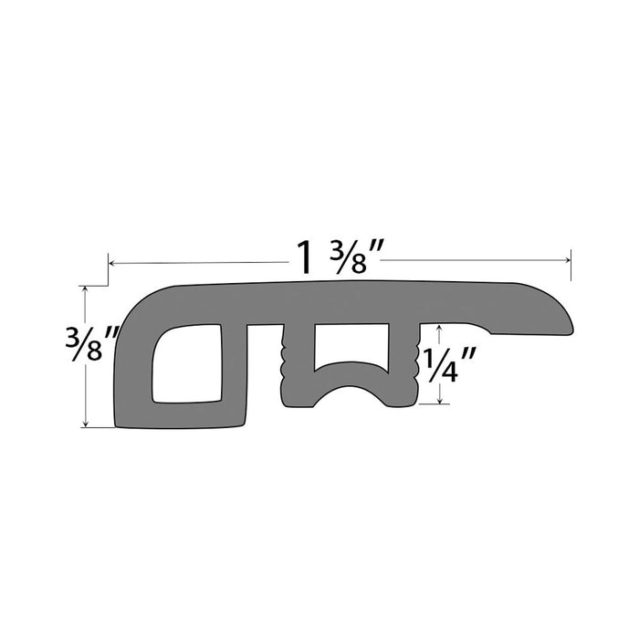 Vinyl Moldings - Contemporary Collection - Cherry 1