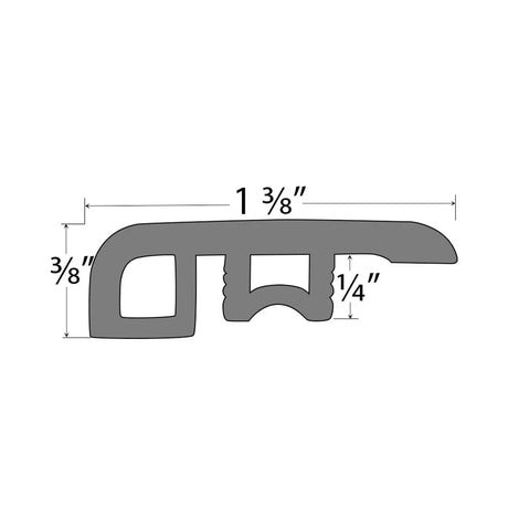 Vinyl Moldings - Metro Collection - Sawtooth Grey