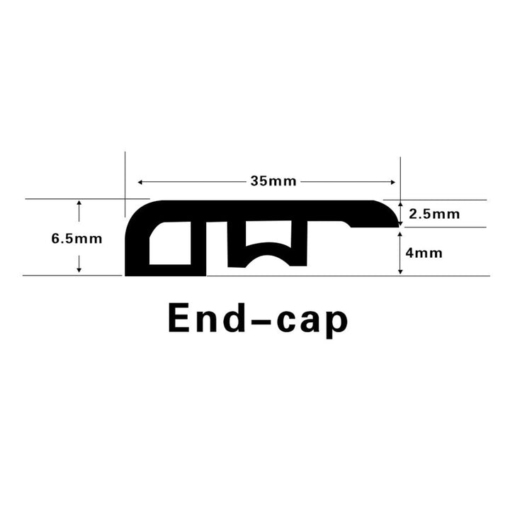 Vinyl Moldings - Elevation Collection - Ayer — End Cap