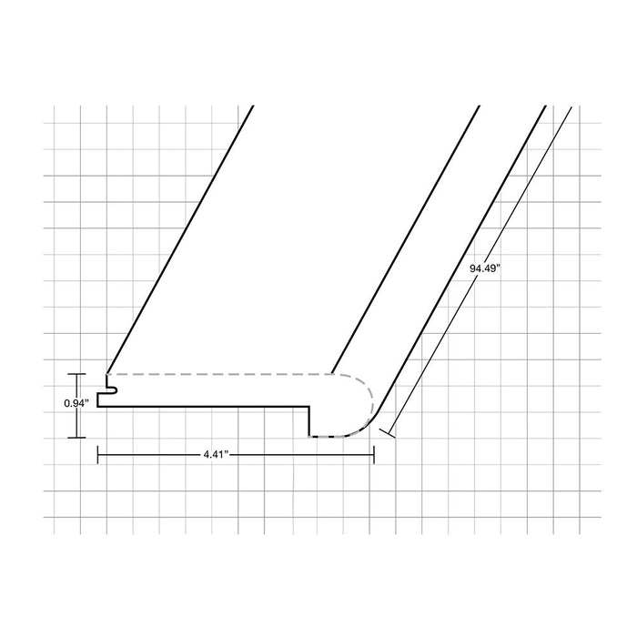 Vinyl Moldings - Gradient Collection - Asuza 1