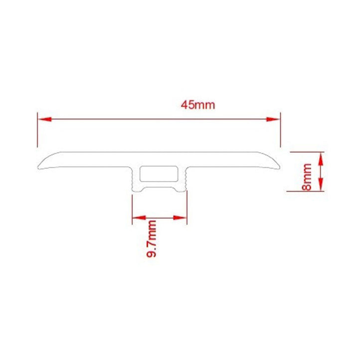 Vinyl Moldings - Monterey Collection - Capitola — T-Molding