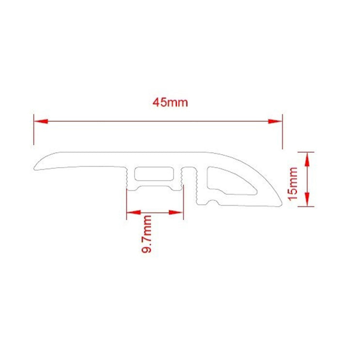 Vinyl Moldings - Monterey Collection - Capitola — Reducer