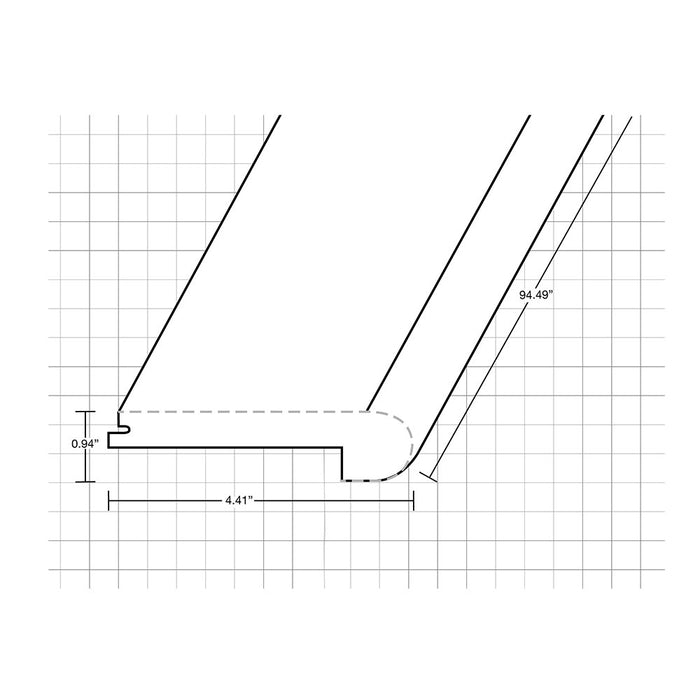 Vinyl Moldings - XL Silva Collection - Ashen Bay 1