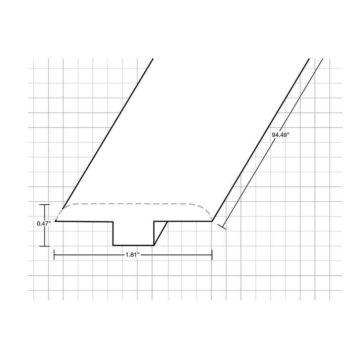 Vinyl Moldings - XL Silva Collection - Nocturne Blade — T-Molding