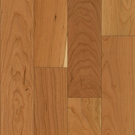 Prefinished Flooring - American Cherry Natural Finish Hardwood Flooring in 5"