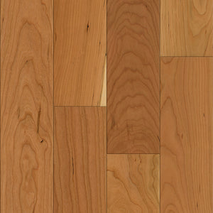 Prefinished Flooring - American Cherry Natural Finish Hardwood Flooring in 5"
